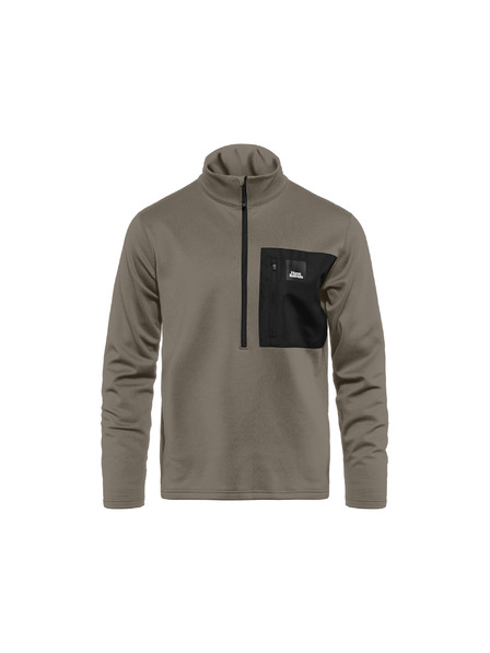 Horsefeathers Funkcionalna majica Miner - taupe