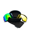 Horsefeathers Snowboard naočale Lynx - black/mirror green