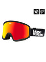 Horsefeathers Snowboard naočale Huck - black/mirror red