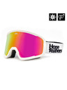 Horsefeathers Snowboard naočale Huck - white/mirror pink