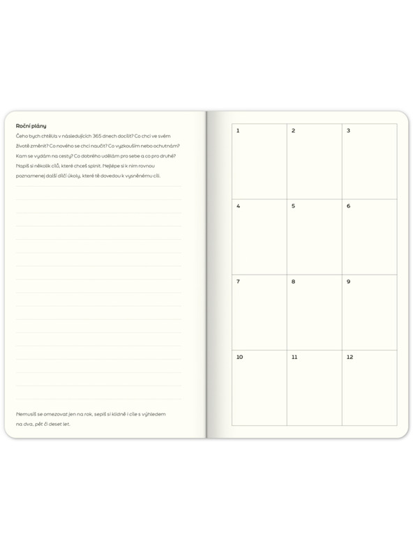 ELLA & MAX Nedatirani planer Note to self, 5 minuta dnevno, 13 × 21 cm