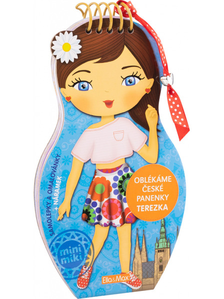 ELLA & MAX Odijevamo hrvatske lutke TEREZKA – bojanka