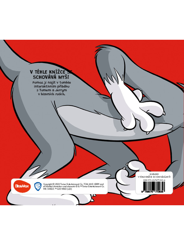 ELLA & MAX TOM & JERRY: U ovoj knjizi se krije MYŠ