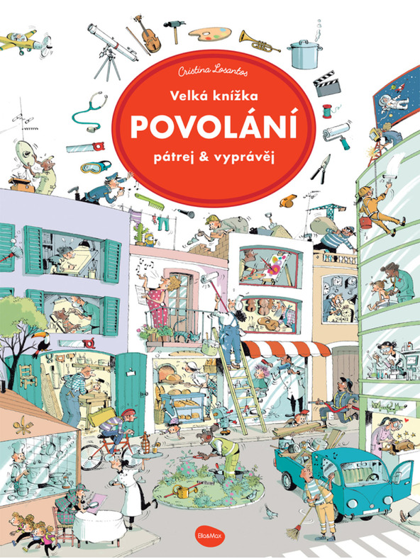 ELLA & MAX Velika knjiga ZANIMANJA – Istraži & pripovijedaj