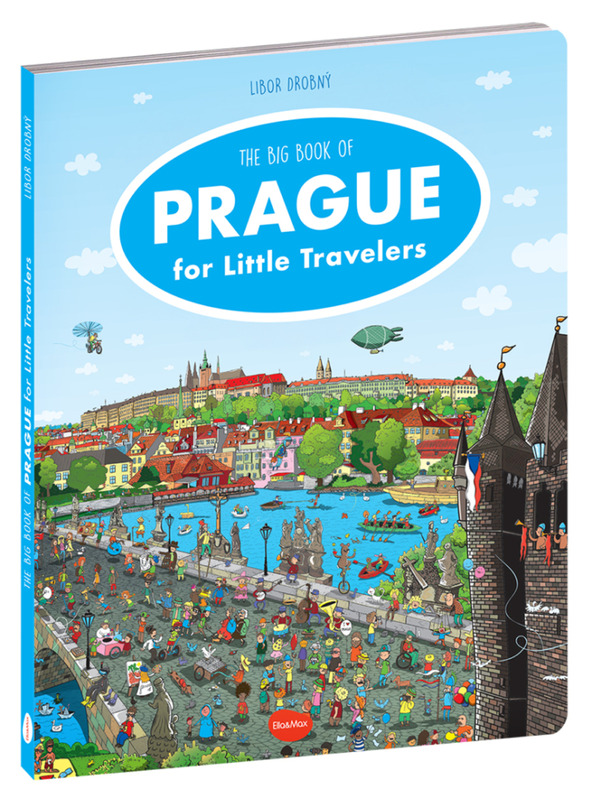 ELLA & MAX Little Travellers – The Big Book PRAGUE