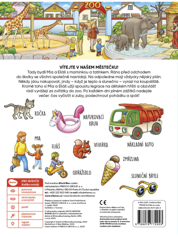 ELLA & MAX Na putovanja – Velika knjiga PRVA SLOVA