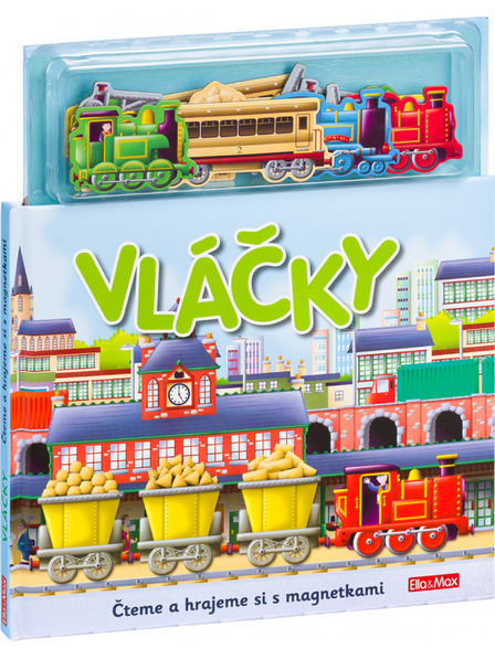 ELLA & MAX VLAKIĆI ─ Knjiga s magnetima