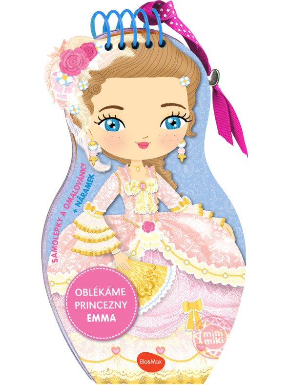 ELLA & MAX Odijevamo lutke PRINCEZA EMMA – Bojanka