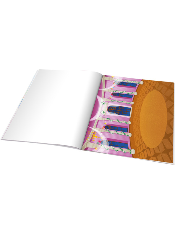 ELLA & MAX Čitaj i lijepi – O PRINCEZAMA, knjiga s naljepnicama