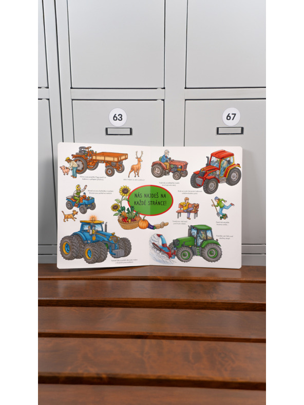 ELLA & MAX Velika knjiga TRAKTORI za male pripovjedače