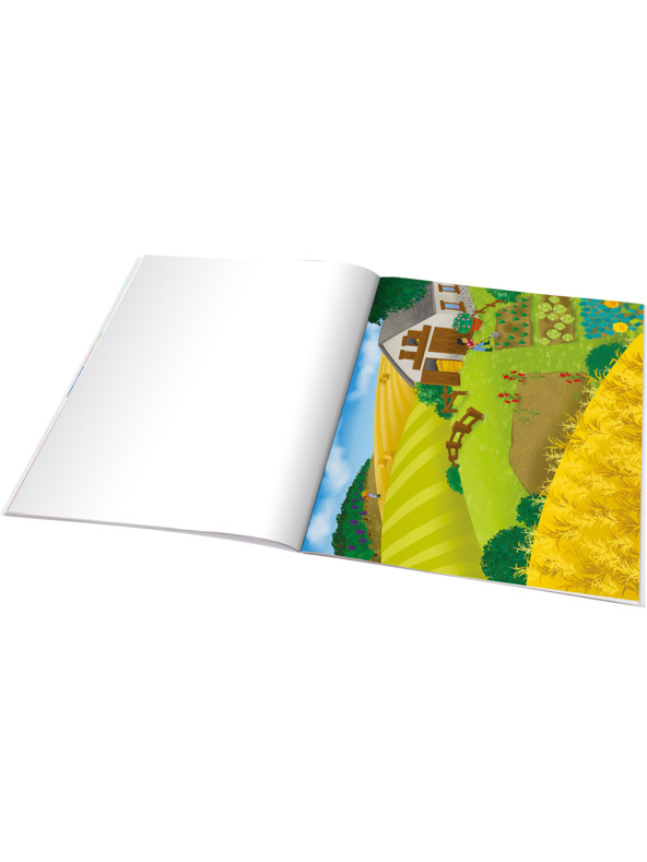 ELLA & MAX Čitaj i lijepi – NA FARMI, knjiga s naljepnicama