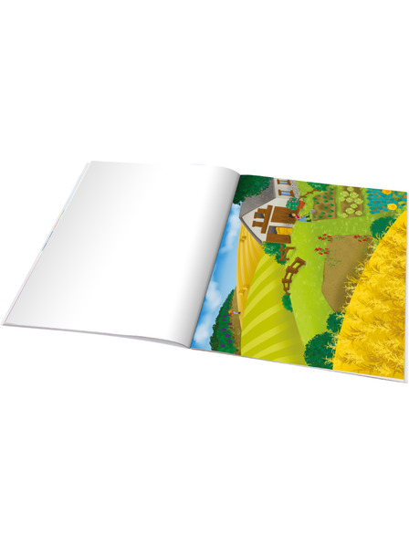 ELLA & MAX Čitaj i lijepi – NA FARMI, knjiga s naljepnicama