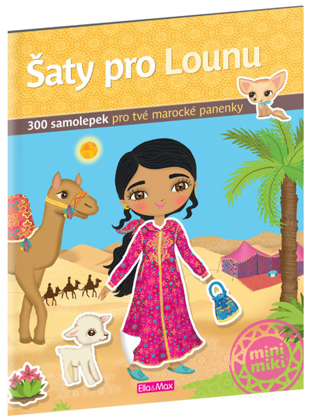 ELLA & MAX Haljine za LUNU – Knjiga naljepnica
