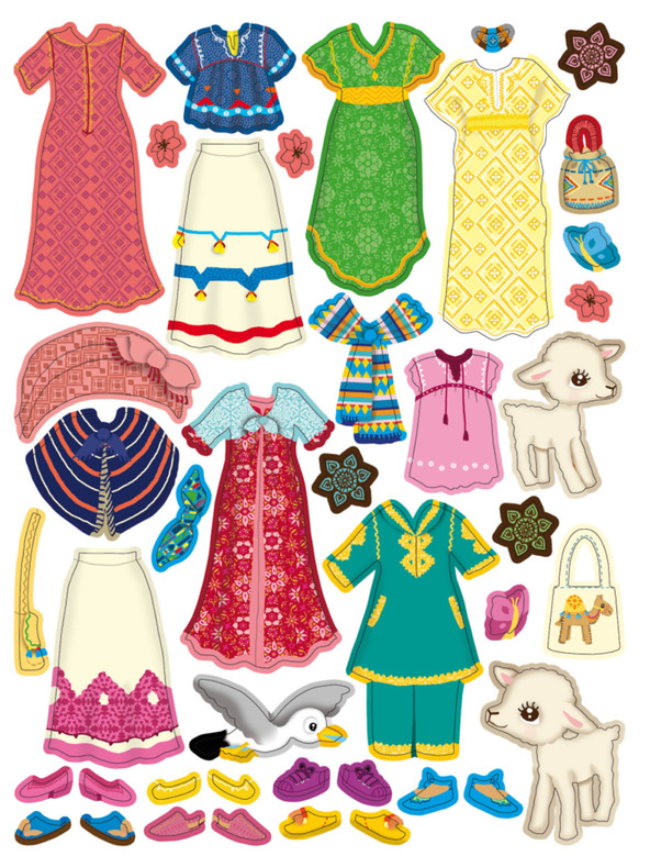 ELLA & MAX Haljine za LUNU – Knjiga naljepnica