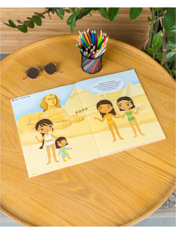 ELLA & MAX Haljine iz cijelog svijeta ČUDA SVIJETA – Knjiga naljepnica