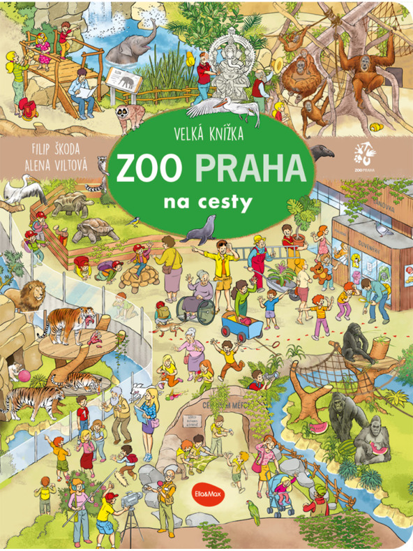 ELLA & MAX Na putovanja – Velika knjiga ZOO PRAGUE