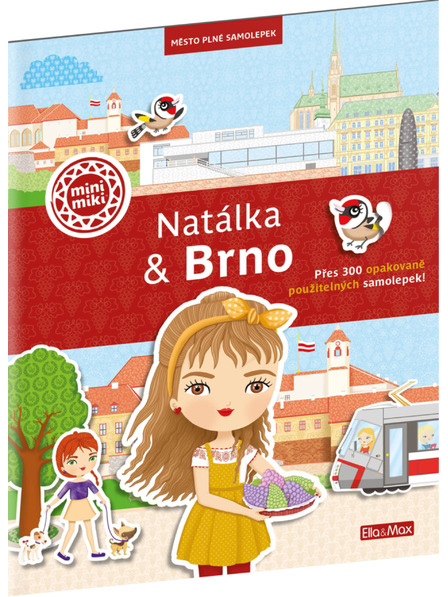 ELLA & MAX NATALKA & BRNO ─ Grad pun naljepki