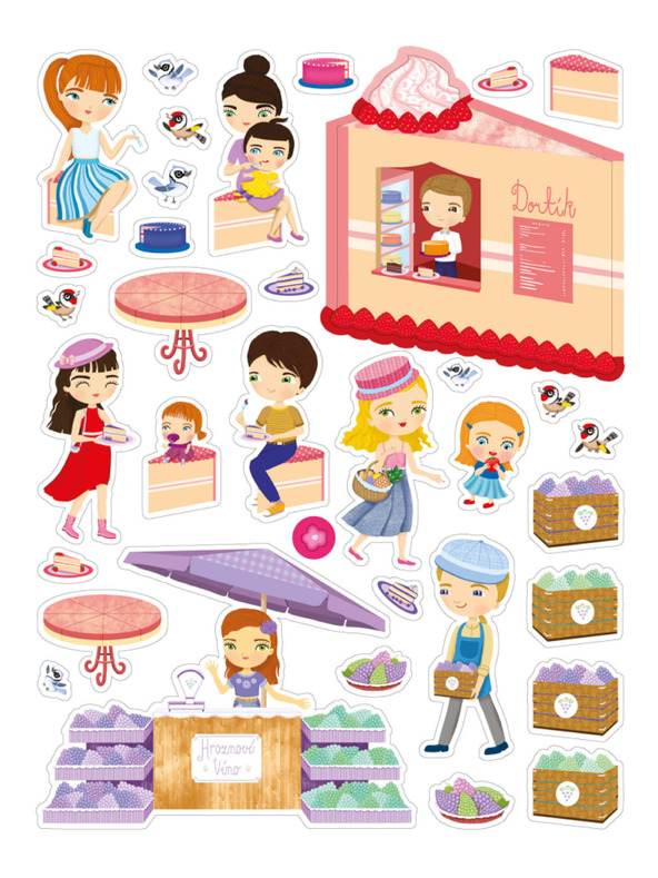 ELLA & MAX NATALKA & BRNO ─ Grad pun naljepki