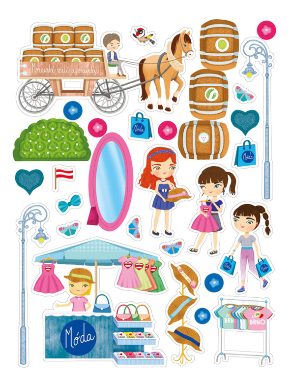 ELLA & MAX NATALKA & BRNO ─ Grad pun naljepki