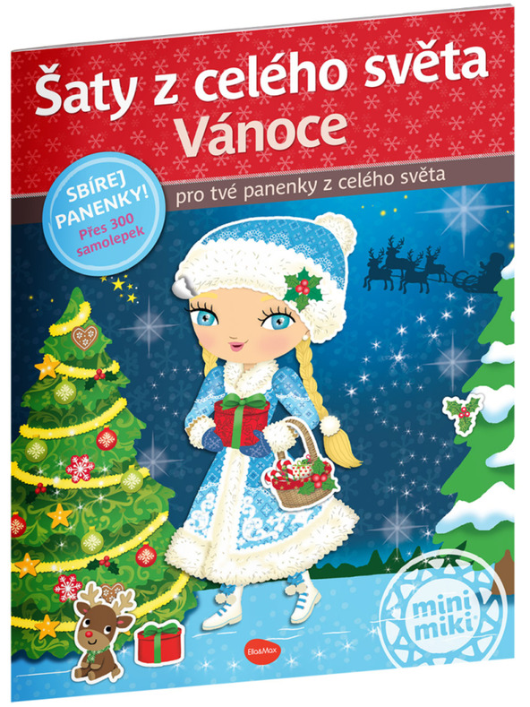ELLA & MAX Odjeća iz cijelog svijeta BOŽIĆ ─ Knjiga naljepki