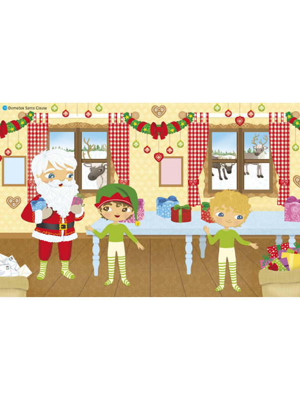 ELLA & MAX Odjeća iz cijelog svijeta BOŽIĆ ─ Knjiga naljepki