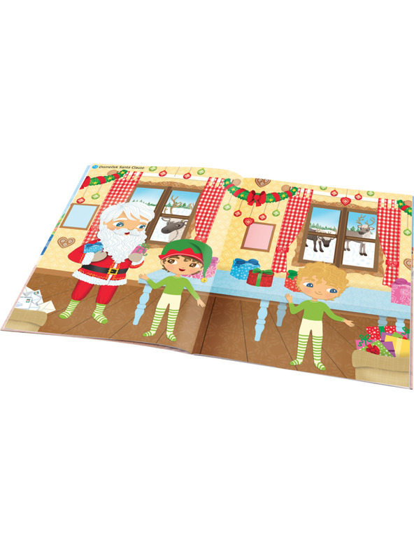 ELLA & MAX Odjeća iz cijelog svijeta BOŽIĆ ─ Knjiga naljepki