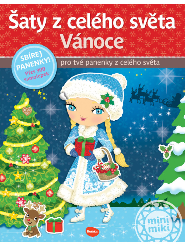 ELLA & MAX Odjeća iz cijelog svijeta BOŽIĆ ─ Knjiga naljepki