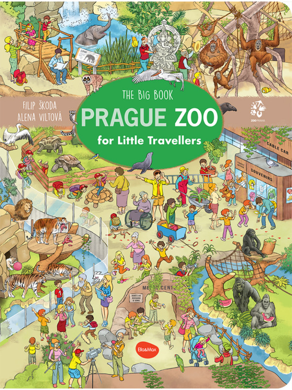 ELLA & MAX Little Travellers – The Big Book ZOO PRAGUE
