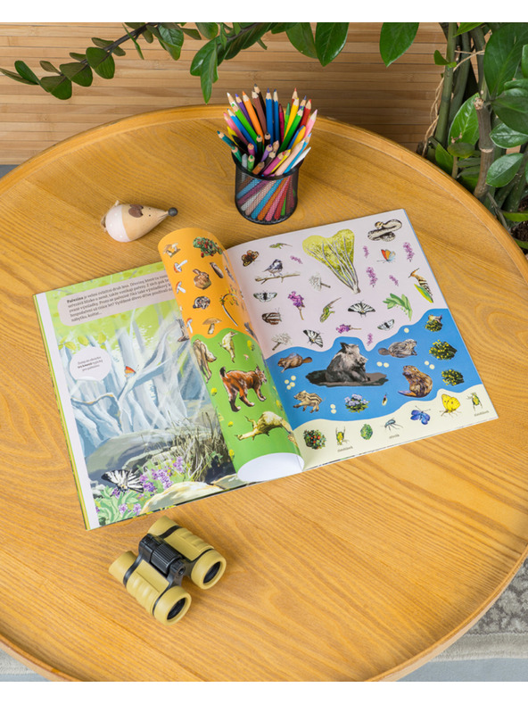 ELLA & MAX ČAROBNI SVIJET ŠUME – Knjiga naljepki