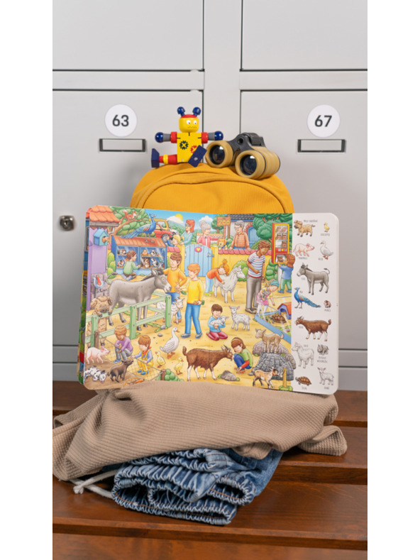 ELLA & MAX Na putovanju – Velika knjiga ŽIVOTINJE – PRVA SLOVA