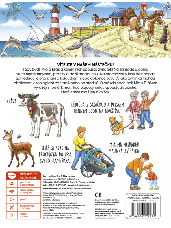 ELLA & MAX Na putovanju – Velika knjiga ŽIVOTINJE – PRVA SLOVA