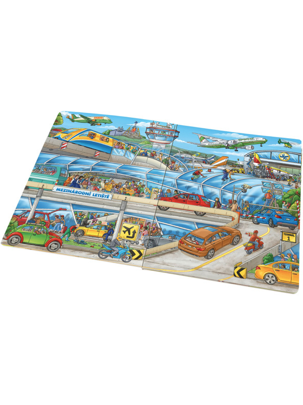 ELLA & MAX Velika knjiga ZRAČNA LUKA za male pripovjedače