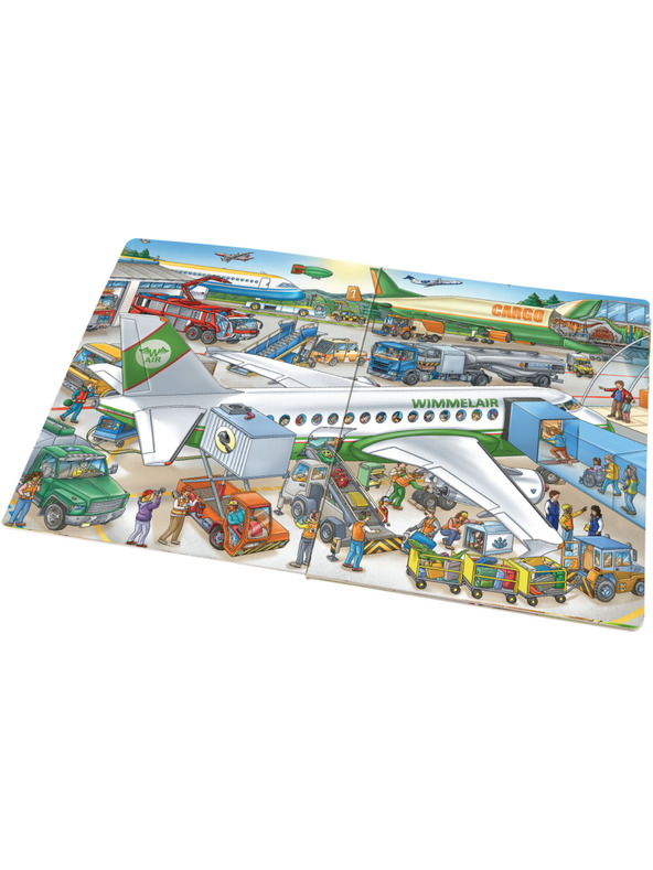 ELLA & MAX Velika knjiga ZRAČNA LUKA za male pripovjedače