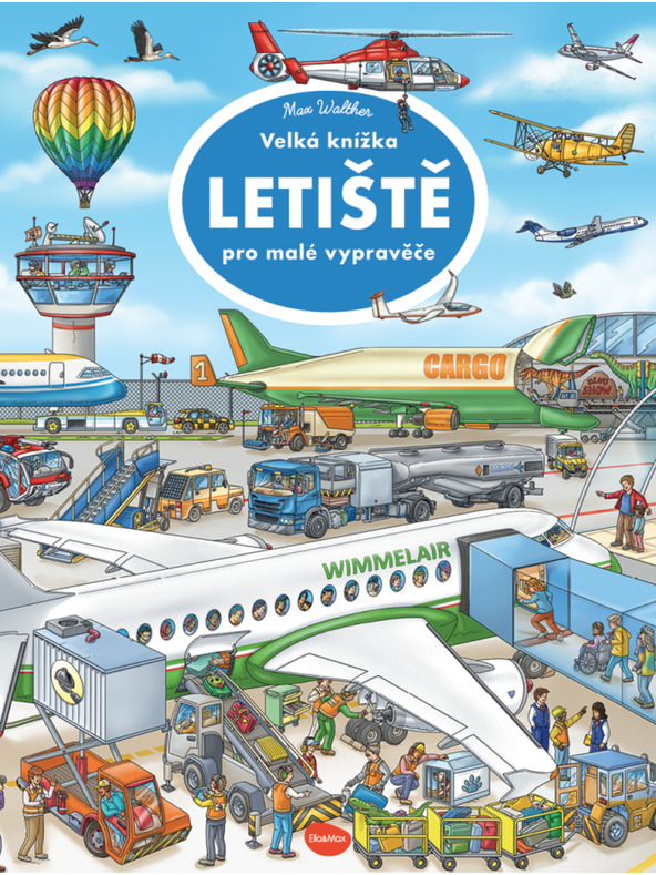 ELLA & MAX Velika knjiga ZRAČNA LUKA za male pripovjedače