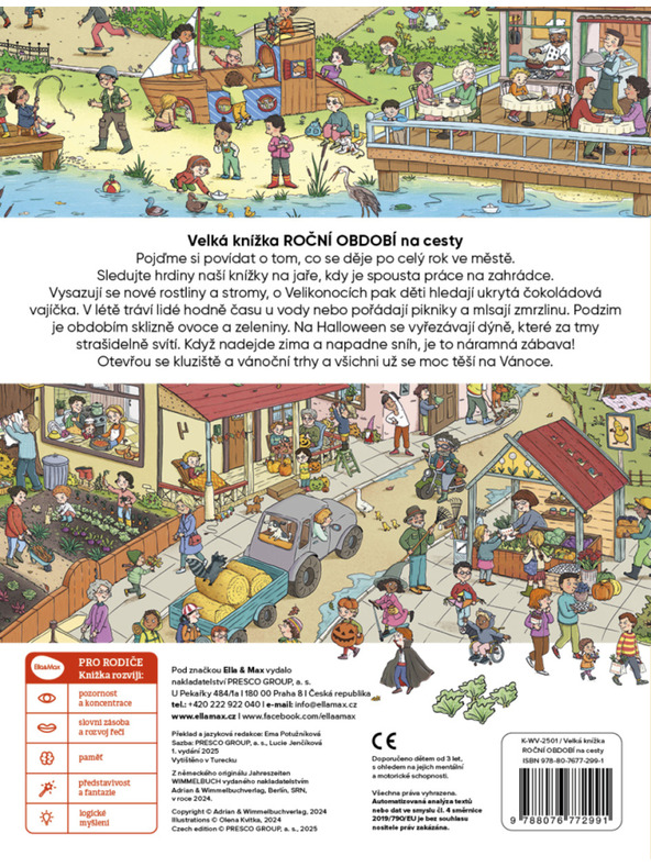 ELLA & MAX Na putovanju – Velika knjiga GODIŠNJA DOBA