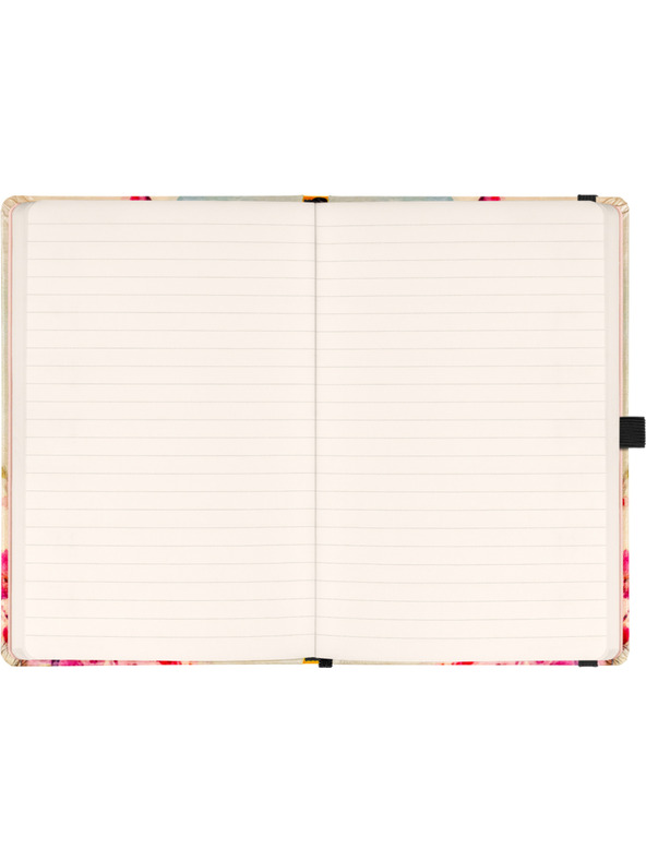 NOTIQUE NOTIQUE Bilježnica Ptičice – sakura Kateřiny Winterové, linirana, 13 x 21 cm