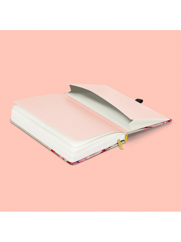 NOTIQUE NOTIQUE Bilježnica Ptičice – sakura Kateřiny Winterové, linirana, 13 x 21 cm