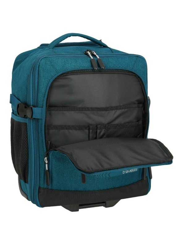 Travelite Ruksak Travelite Kick Off Trolley Backpack Petrol