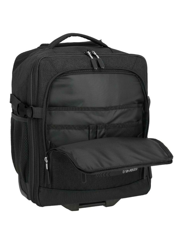 Travelite Ruksak Travelite Kick Off Trolley Backpack Black