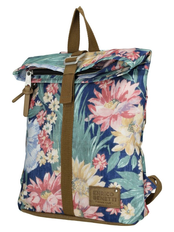 Enrico Benetti Ruksak Enrico Benetti Santiago 46214 Navy Flower