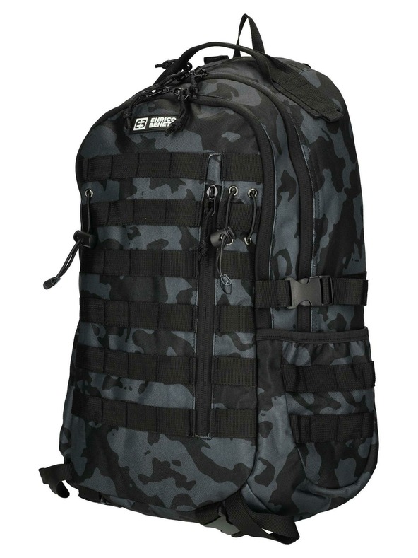 Enrico Benetti Ruksak Enrico Benetti Arizona 47244 Black Camouflage