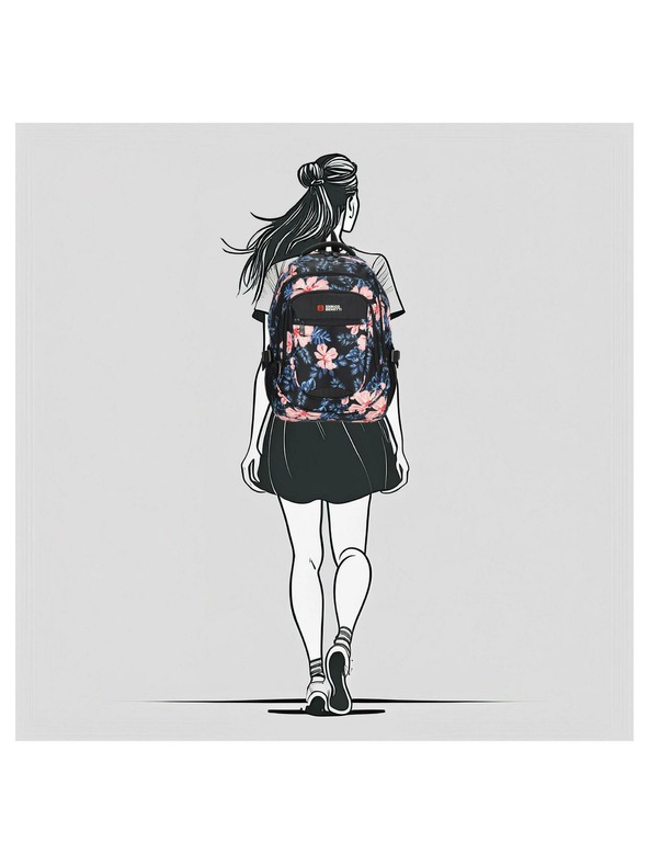 Enrico Benetti Ruksak Enrico Benetti Santa Cruz 62038 Black Flower