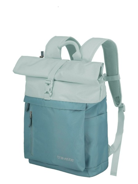 Travelite Ruksak Travelite Basics Rollup Backpack Ice Blue