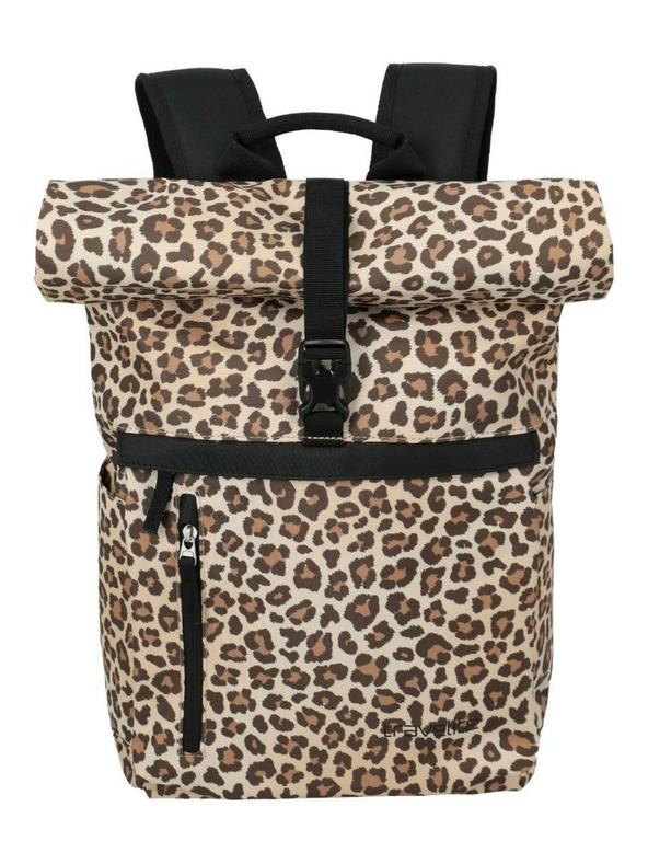 Travelite Ruksak Travelite Basics Rollup Backpack Leopard