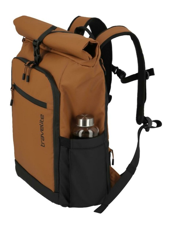 Travelite Ruksak Travelite Briize Backpack M Roll-Up Curry
