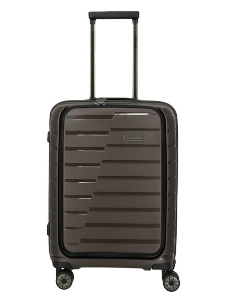 Travelite Putni kovčeg Travelite Air Base 4w S Front pocket Coffee