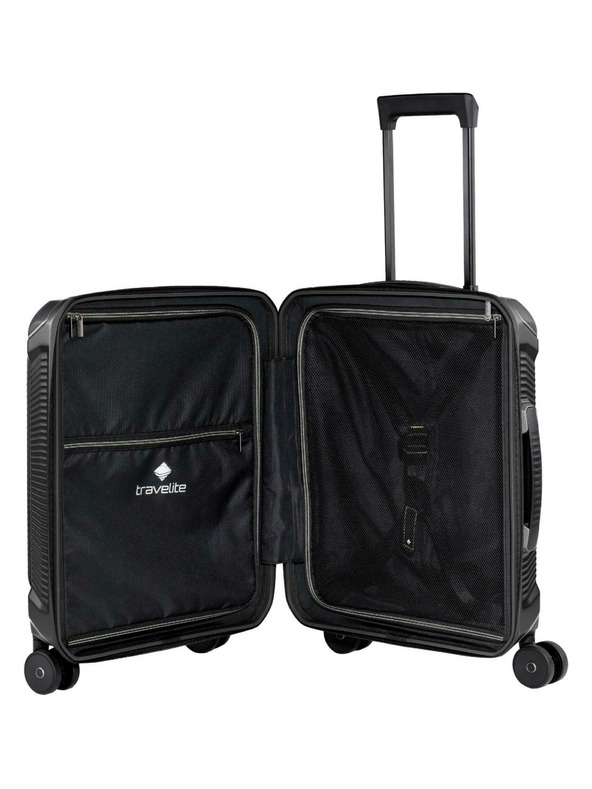 Travelite Putni kovčeg Travelite Millennium S Front pocket Black