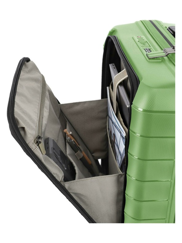 Travelite Komplet putnih kovčega Travelite Mooby S,M,L Front pocket Green