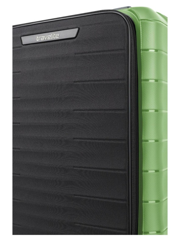 Travelite Komplet putnih kovčega Travelite Mooby S,M,L Front pocket Green