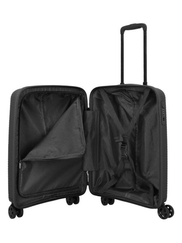 Travelite Komplet putnih kovčega Travelite Air Stripe S,M,L Black